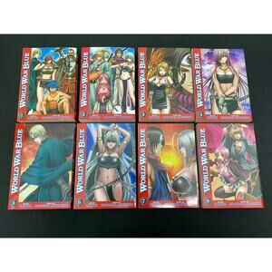 Seven Seas World War Blue Vol. 1-8 (Complete Set), English Manga